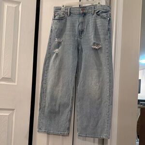 Women’s Modern American Savannah Wide leg Jean. ankle length size 30